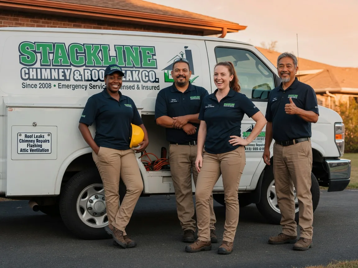 Chimney flashing repair company in New Florence, MO